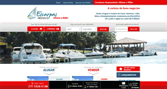 Desktop Screenshot of escarpasimoveis.com.br